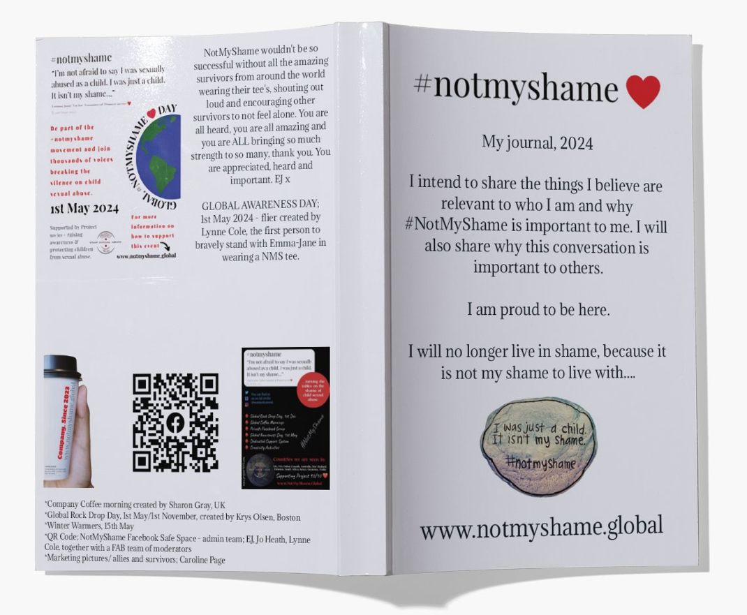 Counting down the days until the first awareness day for #NotMyShame.....10 more sleeps....