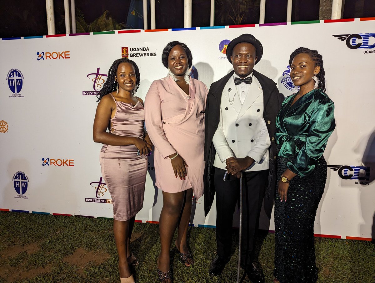 rctmusical's tweet photo. It was an honour escorting our dear District Rotaract Representative @RotaractD9213 @SimeoSsebukulu to his installation at Munyonyo. What a memorable celebration it was! #Musical2theWorld https://t.co/S3yFx9wl95