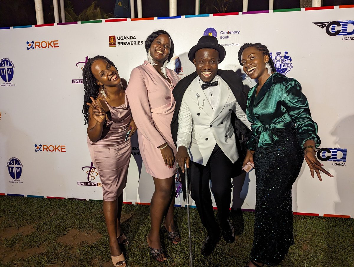 rctmusical's tweet photo. It was an honour escorting our dear District Rotaract Representative @RotaractD9213 @SimeoSsebukulu to his installation at Munyonyo. What a memorable celebration it was! #Musical2theWorld https://t.co/S3yFx9wl95