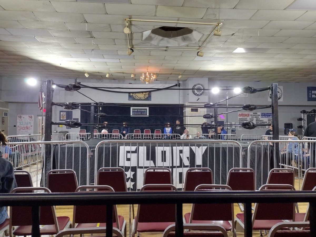 Snagged our favorite spot at SBAC for @WeAreGloryPro