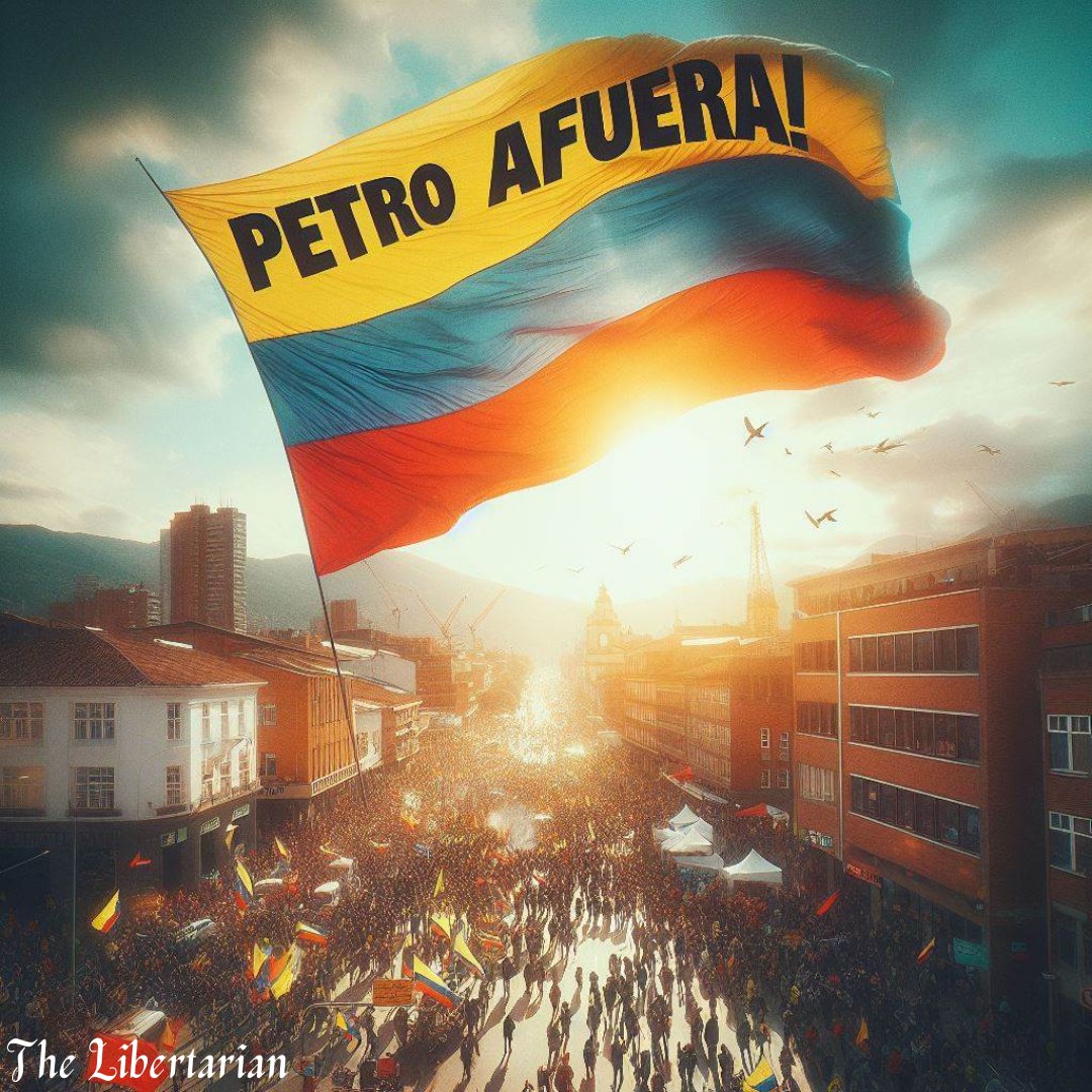 #PetroEsHambreMiseriaYMuerte #ColombiaMarcha