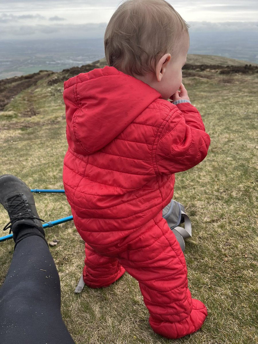 Everyday sexism - Hiked up Caerketton hill today with my 1 year old and got to the top to feed her. It was very tough but delighted with myself. Couple of people that passed us said well done for getting up with her on your back....TO MY DAD! Just assuming.