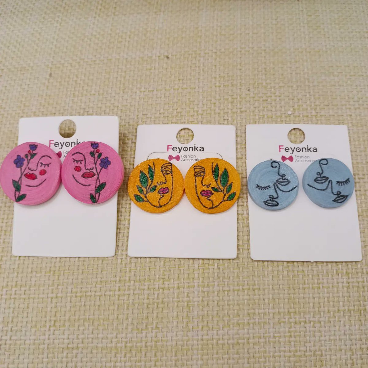 My new earrings collection 🥰🥰 
#face #Flowers #COLOURS 
#quillingpaper #paper #gift 
#paperaccessories #quillingearrings 
#madewithlove
#handmade