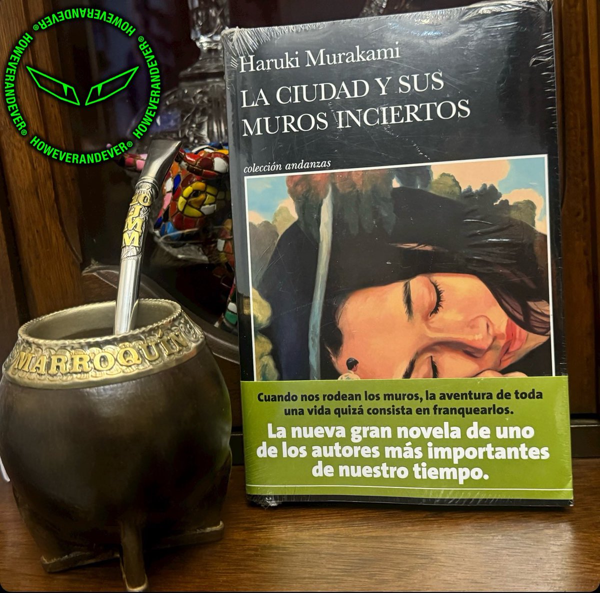 HARUKI MURAKAMI ES MI ESCRITOR FAVORITO! QUE JOYA💎 ES SU LIBRO📖 LA CIUDAD Y SUS MUROS INCIERTOS! ESTÁ MUY BIEN PUESTA LA PROSA😍 ES UN LIBRO FANTASTICO📖INCREIBLE COMO SE PLANTEA LA IDEA DEL MITO EN LA ANALOGÍA COMO UNA PARÁBOLA VOS!
#harukimurakami #howeverandever