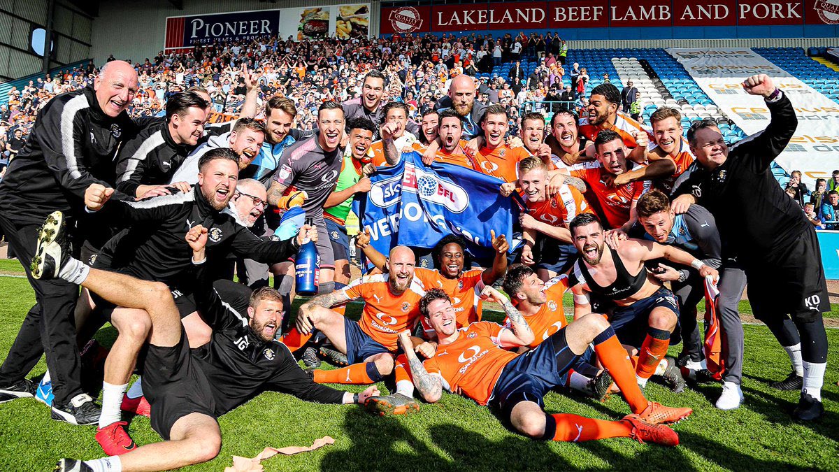 We were promoted from League Two #OnThisDay in 2018! 🎉