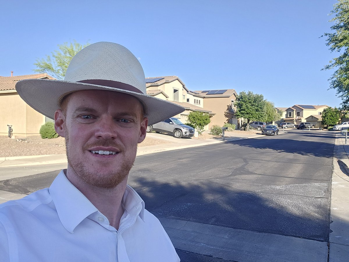 Great talking to voters in Continental Ranch yesterday. People can tell the difference between political posturing and getting things done - and they want less politics, more results. #marana