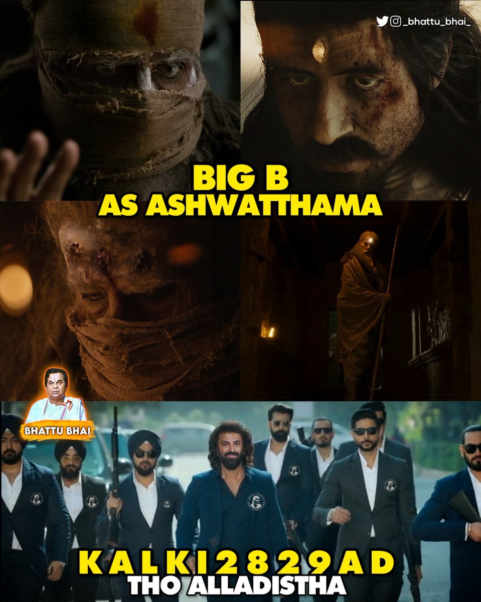 A @nagashwin7 film 🔥
He is just 2 films old 🫡

#Prabhas #Kalki #AmitabBachan 
#Ashwatthama #Kalki2898AD #NagAshwin