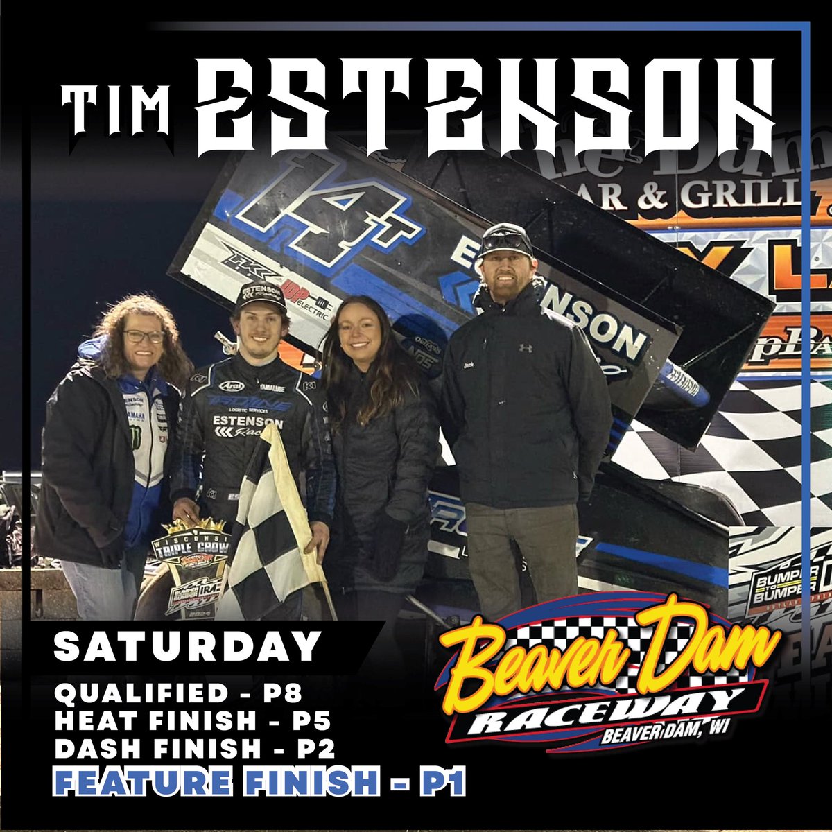 Inside Line Promotions (@_teamilp) on Twitter photo A late-race pass propelled <a href="/estenson_tim/">Tim Estenson</a> to his first career <a href="/IRA_sprints/">IRA Sprints</a> victory during his first race of the season! #TeamILP A late-race pass propelled <a href="/estenson_tim/">Tim Estenson</a> to his first career <a href="/IRA_sprints/">IRA Sprints</a> victory during his first race of the season! #TeamILP