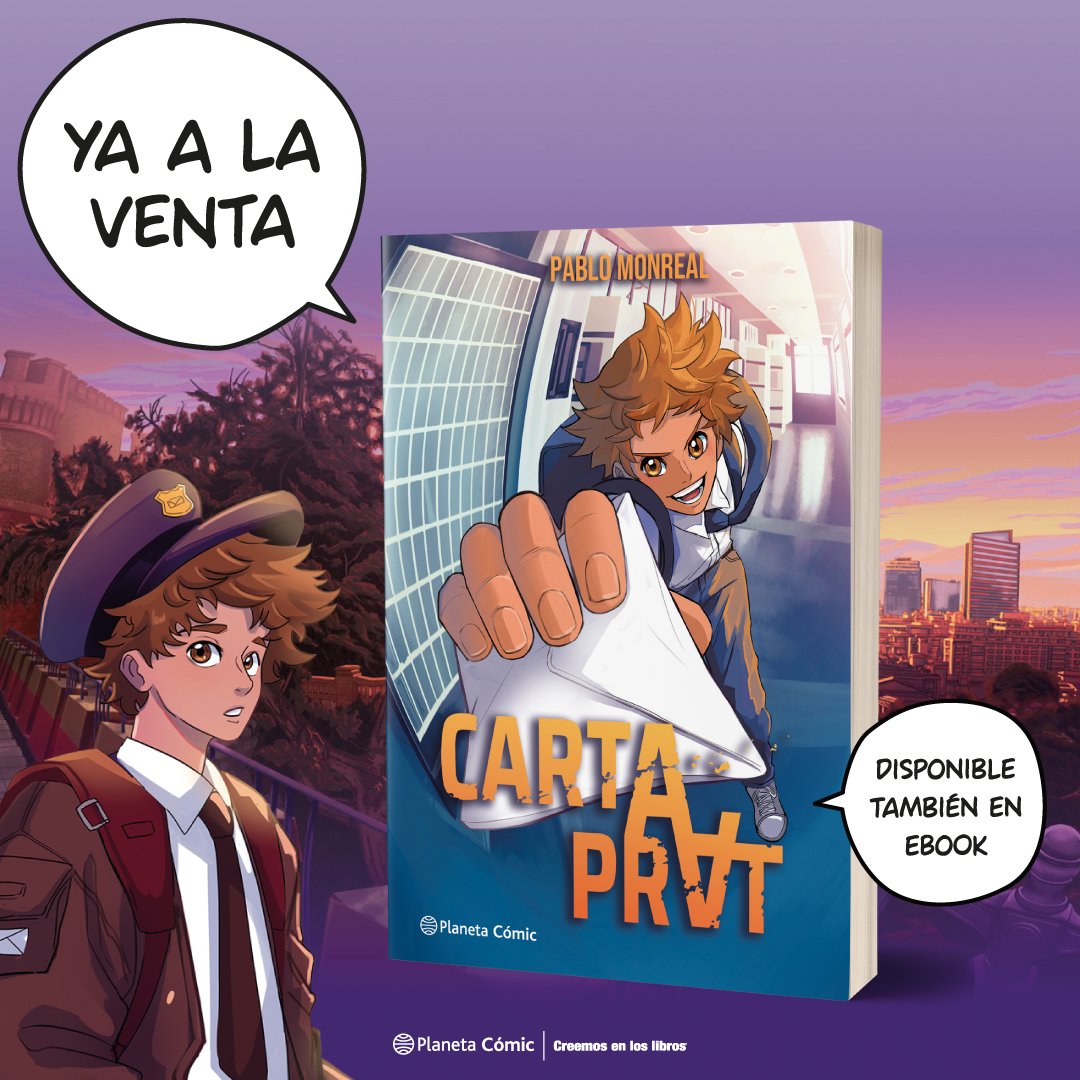 Porque las cartas físicas jamás podrán ser hackeadas y guardan secretos que podrían llevarte hasta la muerte.

✉️ El cómic 'Carta Prat', de @monrealop, está disponible en las principales librerías del país.

#CreemosEnLosLibros 📚