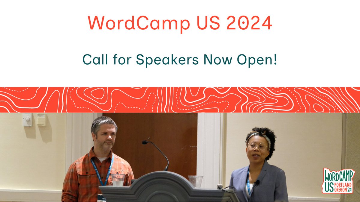 Calling all speakers! You don't have to go it alone. You know what they say - two heads are better than one. And four heads? That's a panel discussion! We're looking for a wide variety of content across several formats this year. Apply today! us.wordcamp.org/2024/call-for-… #WCUS