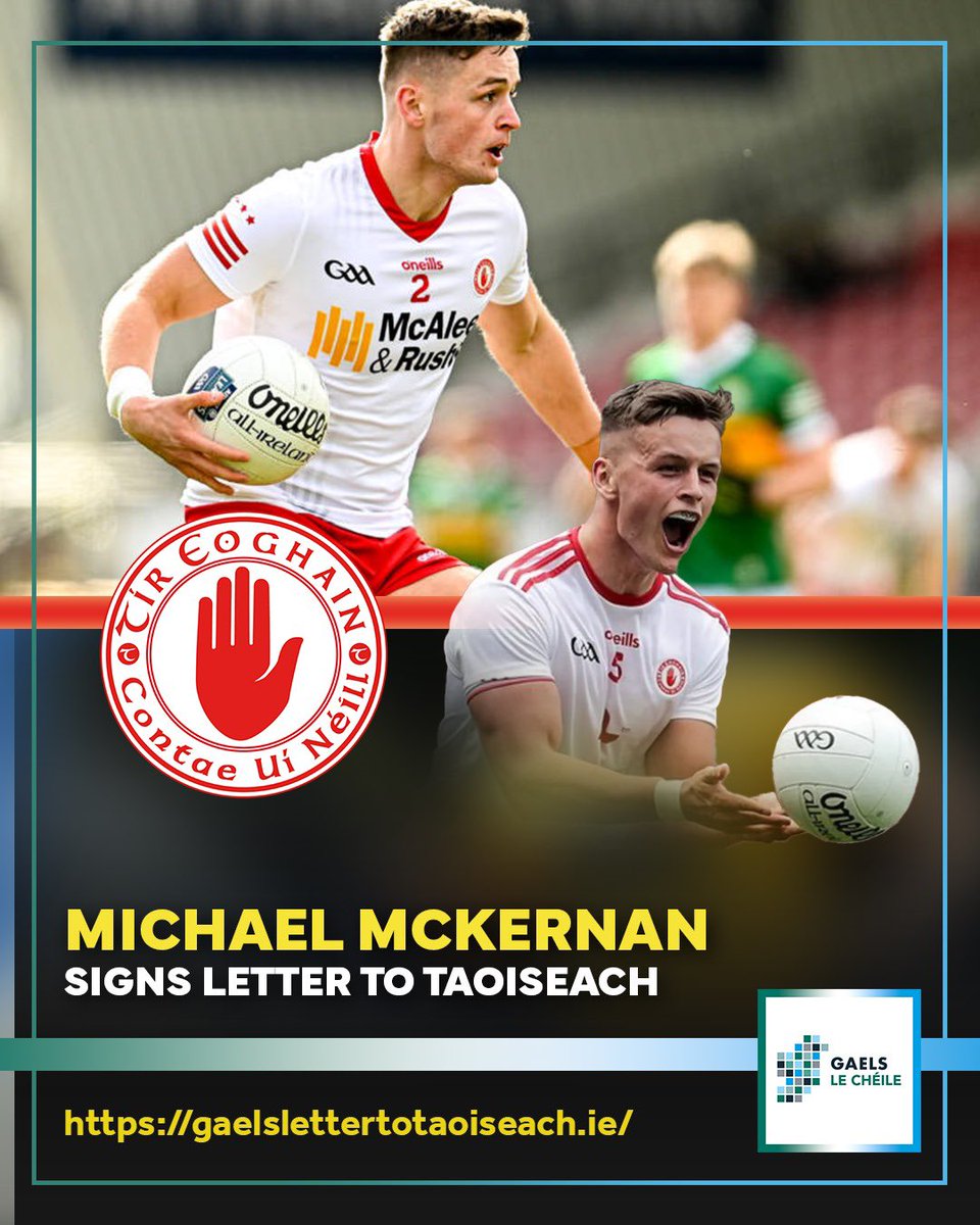 After a hard fought win against Cavan, Tyrone came out victorious. What a game 🤩 Thanks to all of you have signed our letter over the past few days. Numbers are on the rise with more & more Gaels wanting to play their part. Join us & sign here👇 gaelslettertotaoiseach.ie