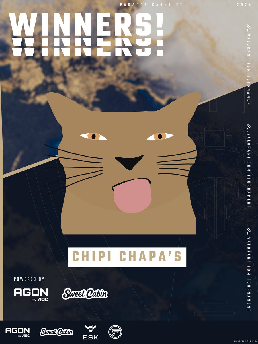 THE WINNERS OF THE RETURN OF THE #PRGGAUNTLET ARE 

CHIPI CHAPA'S! 

Congratulations to the winning team, and to our runners-up Yari and Vanir!

Thank you to everyone who competed in our second run of the Gauntlet, and a big thank you to our sponsors who made it all happen!