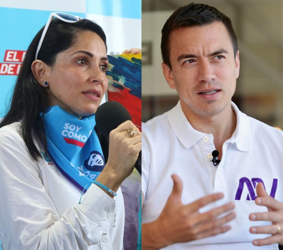 Recta final para elegir entre González y Noboa.
#ReferendumYConsulta2024