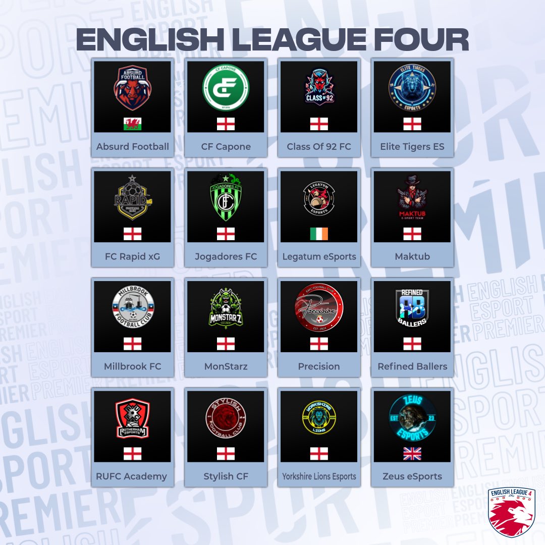 Virtual Pro Gaming (@officialvpg) on Twitter photo 🙌 We are proud to announce the new season of <a href="/VPGUK/">VPG United Kingdom</a> 🇬🇧
🏆 Best of luck to all the teams in competition.
📍 English League 4!
🗓️ 22nd April Start Date.
#FC24 #Clubs #EAFC #ProClubs
#WhereTheChampionsPlay 🙌 We are proud to announce the new season of <a href="/VPGUK/">VPG United Kingdom</a> 🇬🇧
🏆 Best of luck to all the teams in competition.
📍 English League 4!
🗓️ 22nd April Start Date.
#FC24 #Clubs #EAFC #ProClubs
#WhereTheChampionsPlay