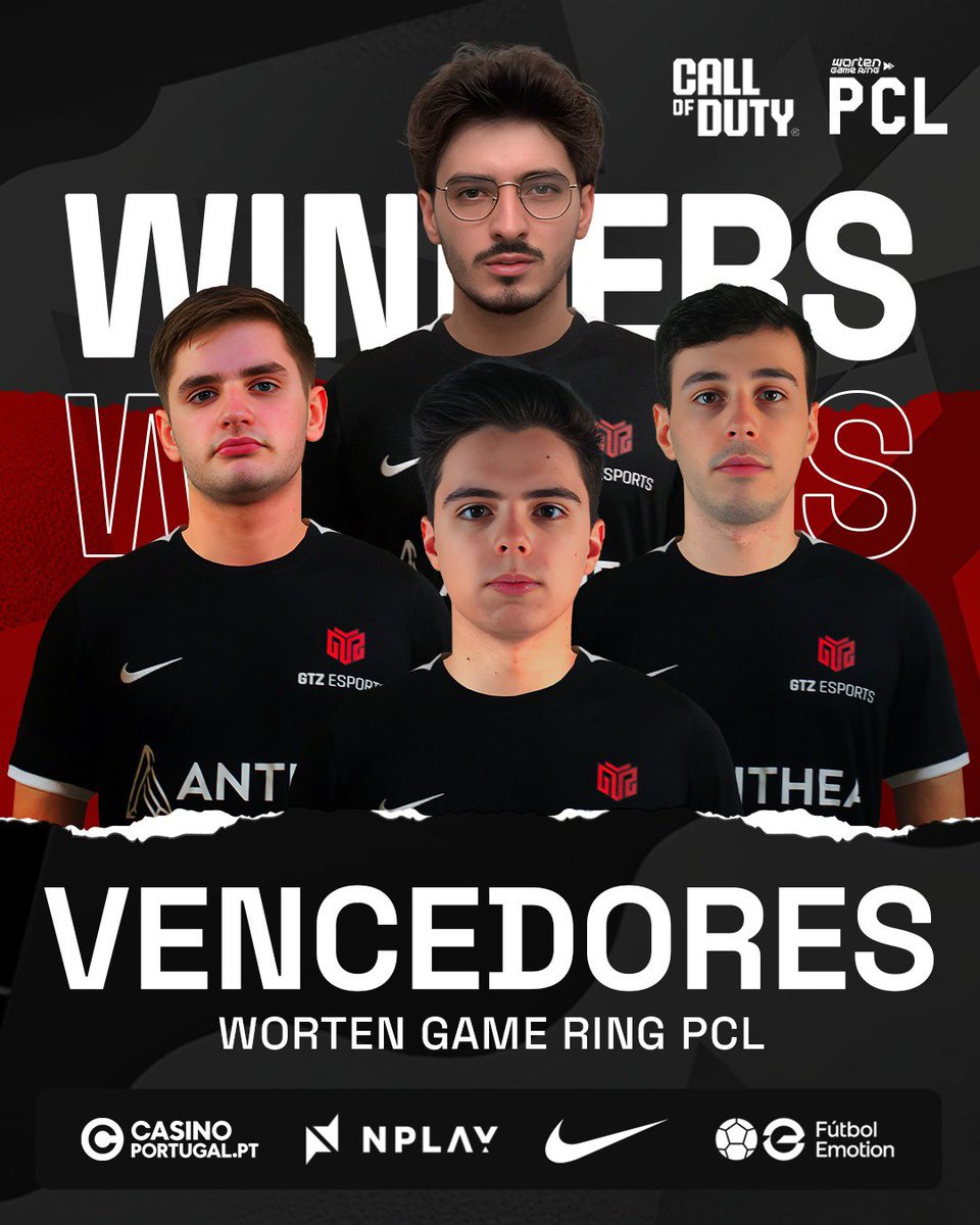 PEG (@peg_cod) on Twitter photo .<a href="/GTZEsports/">GTZ Esports</a> são os campeões da <a href="/WGRPCL/">PCL🔸Worten Game Ring</a>🏆
🥇 @CruzzJF
🥇<a href="/VoIts/">rodrigo</a>
🥇<a href="/lteixeira00/">ludgero</a>
🥇 <a href="/IAmMacGab2K/">Gab</a>
( 📸 <a href="/GTZEsports/">GTZ Esports</a> )
#WGRPCL .<a href="/GTZEsports/">GTZ Esports</a> são os campeões da <a href="/WGRPCL/">PCL🔸Worten Game Ring</a>🏆
🥇 @CruzzJF
🥇<a href="/VoIts/">rodrigo</a>
🥇<a href="/lteixeira00/">ludgero</a>
🥇 <a href="/IAmMacGab2K/">Gab</a>
( 📸 <a href="/GTZEsports/">GTZ Esports</a> )
#WGRPCL