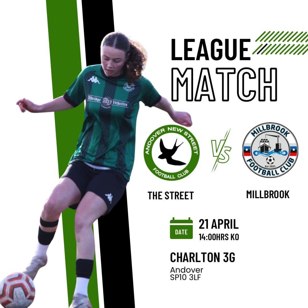 <a href="/immie_jones07/">Immie</a>  No Warminster game no problem she’ll go and boss it for <a href="/NewStreetLadies/">Andover New Street Ladies FC</a> against top of the league.  Plus grabs a brilliant solo goal.  To add to her header on Saturday 👊👊