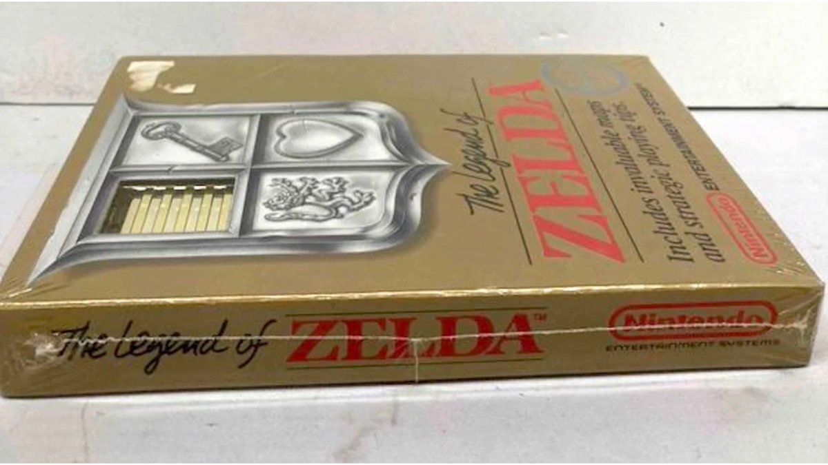 𝗗𝗜𝗗 𝗬𝗢𝗨 𝗞𝗡𝗢𝗪: Goodwill once sold an original sealed copy of Zelda for $411,278. In August of 2021, the game was donated anonymously. While 'normal' sealed Zelda copies are already worth huge sums of money, what set this *copy* apart is that it is a first print