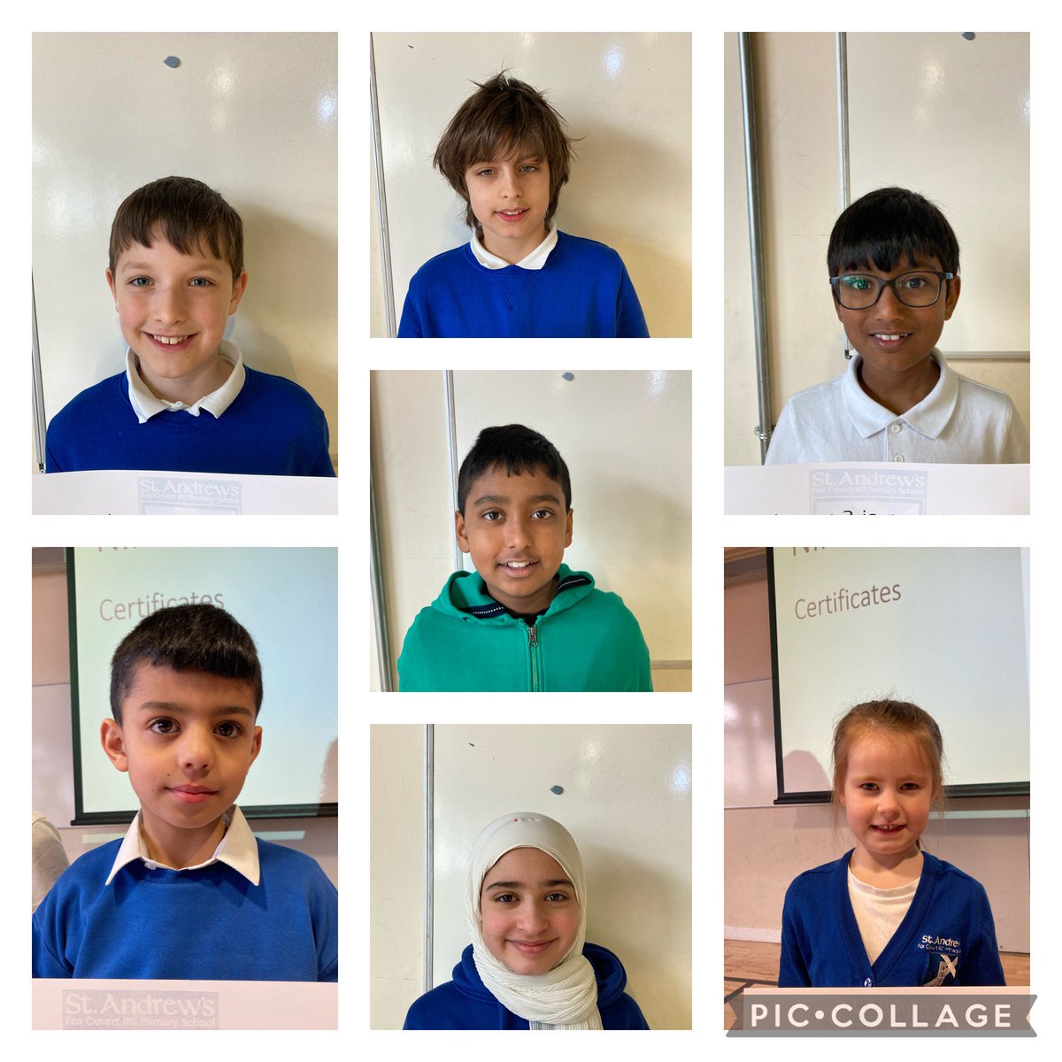 Congratulations to this weeks NIF certificate recipients. Well done!