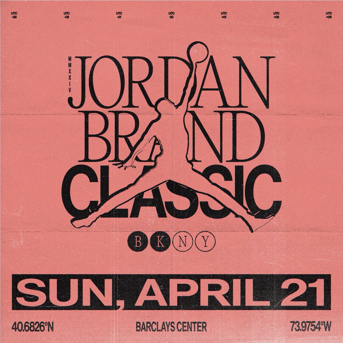 TODAY! Jordan Brand Classic 🏀⛹️‍♀️⛹️‍♂️ Doors: 3PM Reminder: Barclays Center is a smoke-free & vape-free venue. Guests who violate this policy may have materials confiscated or be subject to ejection. Please review our prohibited items before arrival. barclayscenter.com/events/detail/…