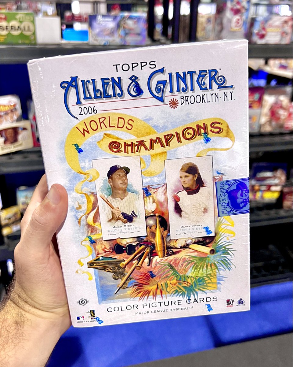 In 2006, we produced our first ever Allen & Ginter set. Nearly 20 years later, A&G is stronger than ever. But amongst a core group of collectors, 2006 A&G has become an all-time favorite. In addition to being the first Topps A&G set, the 2006 release also featured the first