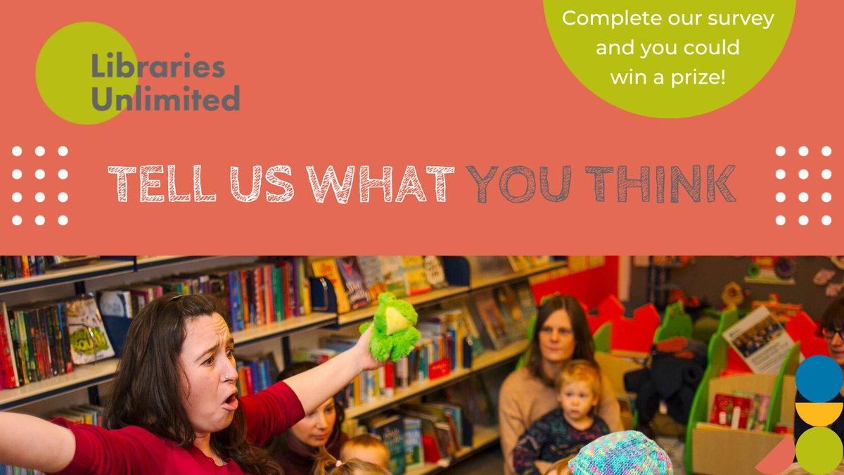 How have our libraries made a difference in your life and what suggestions do you have? Your feedback is valuable to us! Share your thoughts by taking our Customer Survey bit.ly/3INsrwV you could win a prize! #LibrariesUnlimited #CustomerSurvey #Devon #Torbay