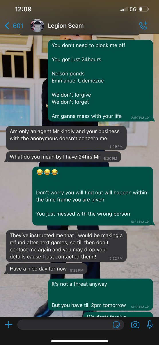 Olu_igi01's tweet photo. @officialEFCC please do the needful…this guys named “the legion” on facebook are currently defrauding Nigerian on the platform https://t.co/6CcwJIIFQX