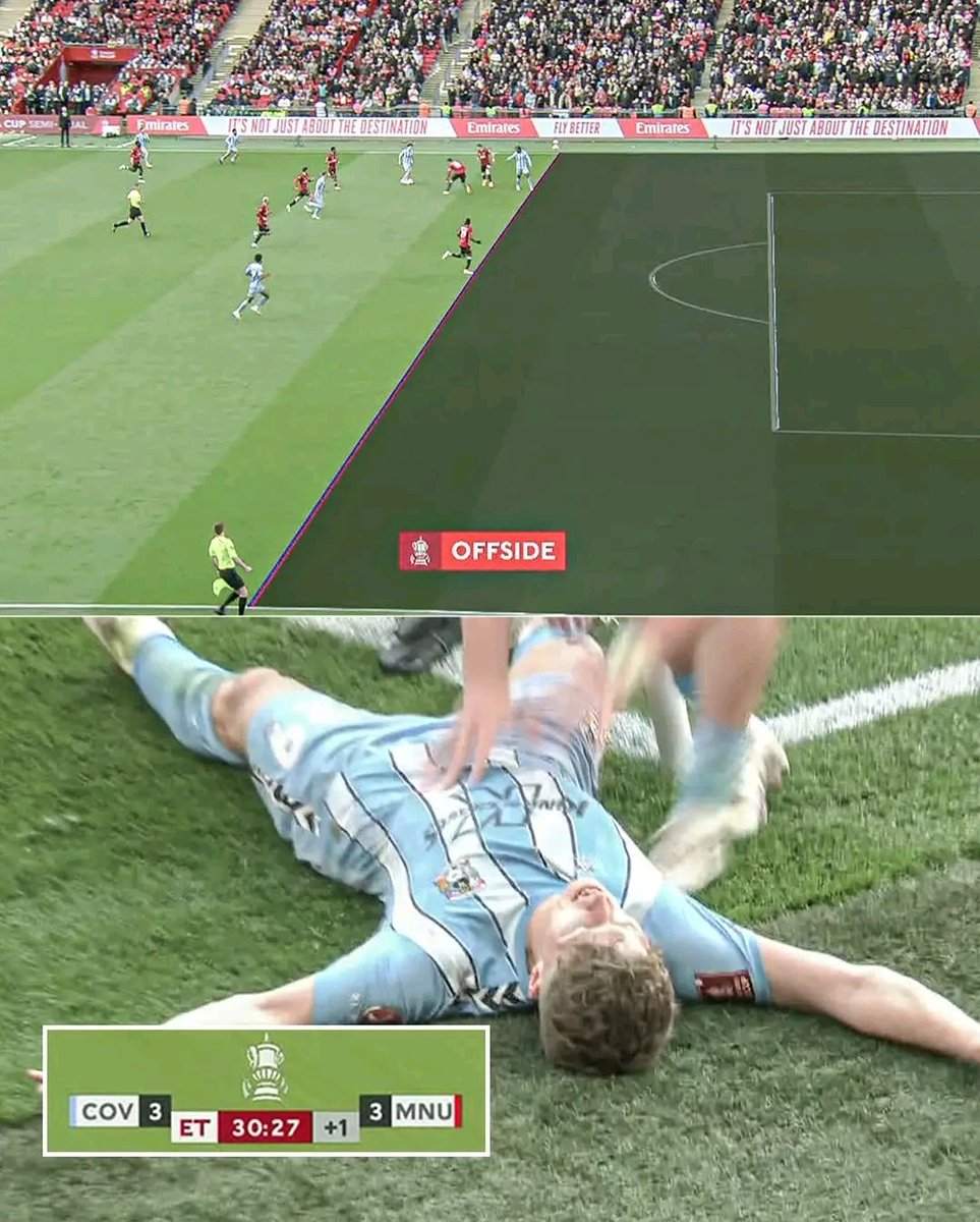 Conventry was robbed !! It's a disgrace from the officials 💔😔
#MUNCOV