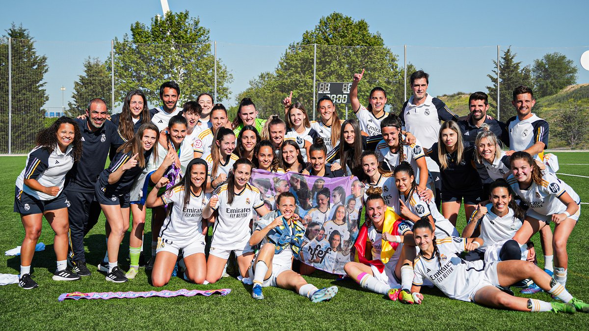 🏆 ¡El Real Madrid B gana la Liga y asciende a Primera Federación! 🔝 👏 ¡ENHORABUENA! 👏