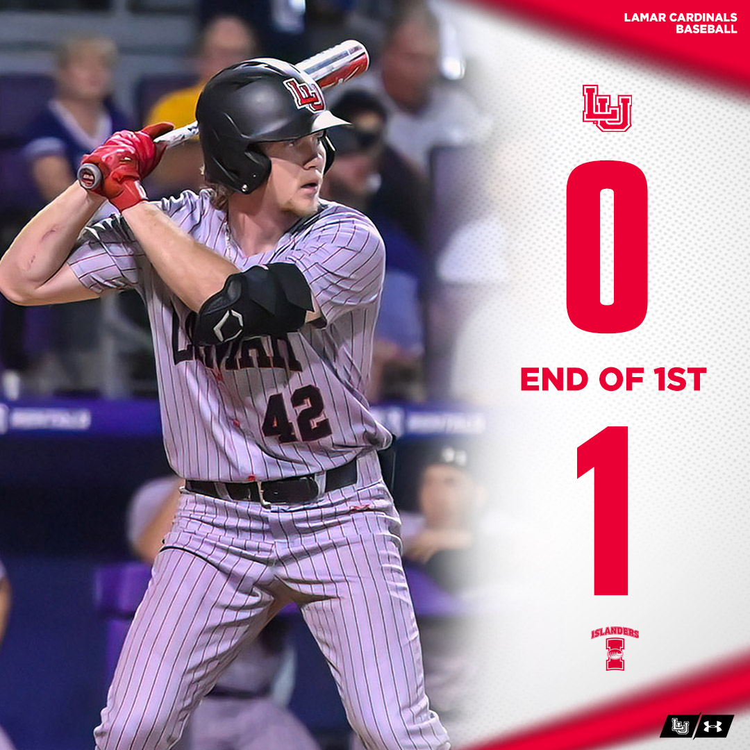 B1: A&M-Corpus Christi gets an RBI single in the first and threatened for more but Hesseltine and the LU defense put an end to the inning without further damage. #WeAreLU