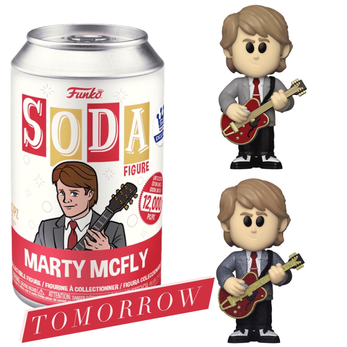 Tomorrow’s Funko Shop exclusive drop will be the new Marty McFly Soda! This also comes with a Diamond Glitter Chase if you’re lucky ~
Linky ~ funko.com/vinyl-soda-mar…
#BTTF #MartyMcFly #FPN #FunkoPOPNews #Funko #POP #POPVinyl #FunkoPOP #FunkoSoda