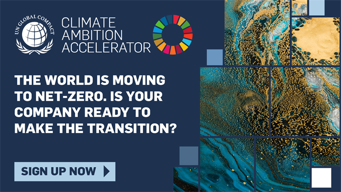 The world is moving towards net zero. Is your company ready? 

Take the lead in moving your company towards net-zero targets with our #ClimateAmbitionAccelerator. 

Sign up today at ow.ly/3QbR50RcBy1