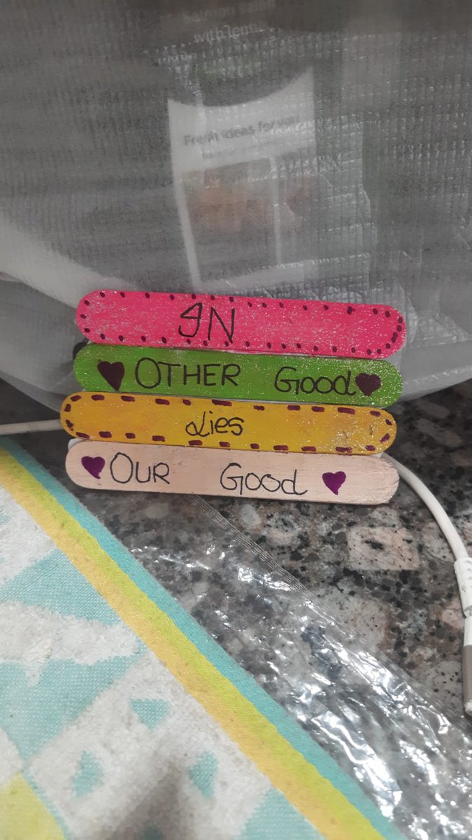 imsg33's tweet photo. #Bookmarks made with icecream sticks by my niece 😘😘. Too #adorable 💕
  #photography #selfclick #portrait https://t.co/icEqC3LYFH