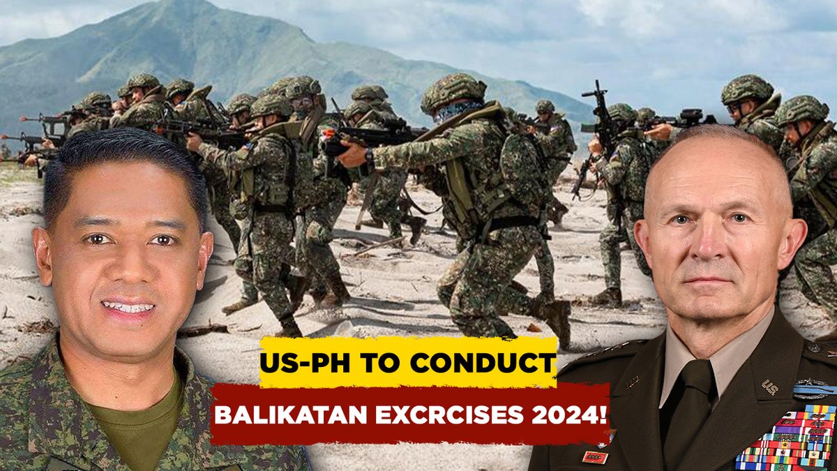 Philippines to conduct ambitious exercises with the U.S. as concerns ove... youtu.be/odLkykmUB2A?si… #Celtics #Hauser #TanHag #Leverkusen #Casemiro #Rashford #philippines #balikatan2024 #Balikatanexcercises2024 #PhilippinesUS #southchinaseadispute #usa #southchinasea