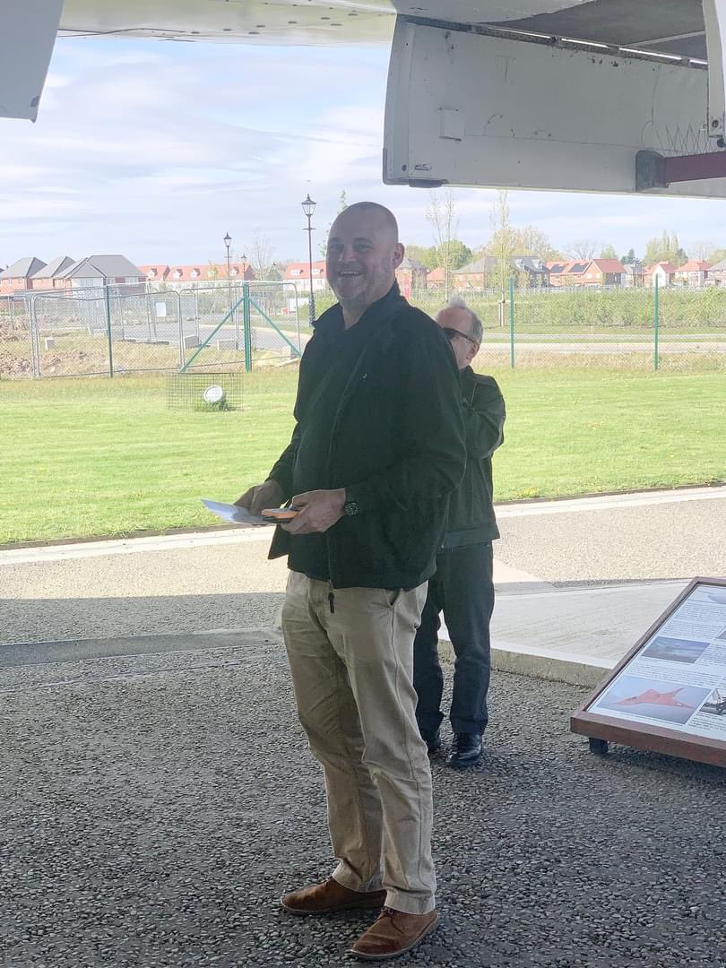 Comedian @almurray visited our Museum today and enjoyed all the cockpit tours. He is particularly knowledgable on WW2 aviation but has a passion for RAF history. You see him sat in XM602s AEO seat enjoying the experience.
