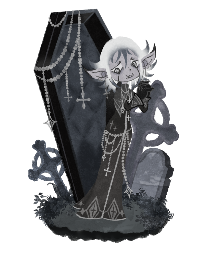 BL00DDR00L's tweet photo. Made a Lil Chibi of my oc Phobia🦇 https://t.co/RT3A25Z9P0