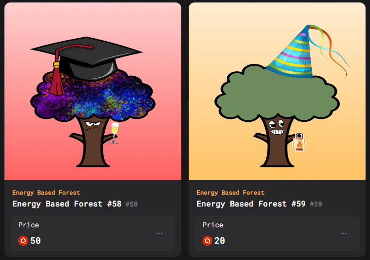 GM Quai-Nation,

a new wave of #EnergyBasedForest is up for sale on <a href="/quaimark/">QuaiMark 🟥 ⚡️💵</a> 
Go and secure your part of the forest!

And share the part of the forest you got. I would love to see some 🔋🌳