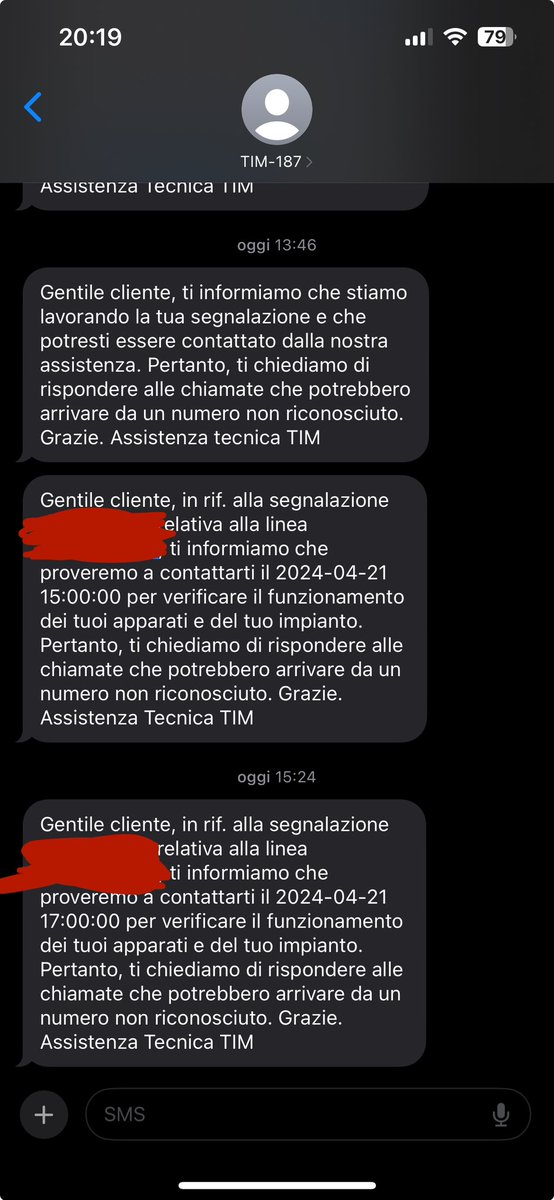 Sancios's tweet photo. Complimenti a @TIM_Official che senza dare il tempo di rispondere stamattina chiude la segnalazione come risolta (non vero) , fissa ma poi rimanda, passato l’orario da 20 minuti, la chiamata e successivamente non chiama nemmeno al nuovo orario, bel lavoro https://t.co/rGzTk7xr1k
