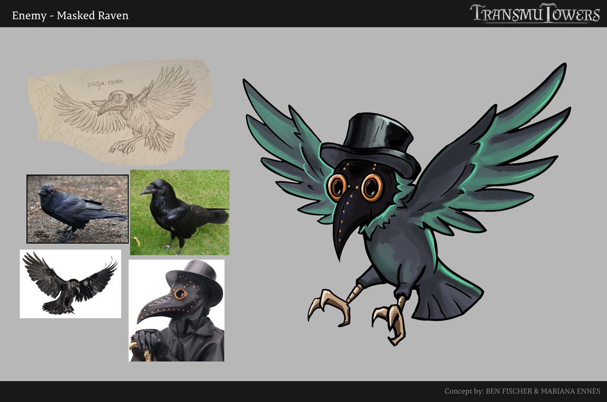 EdenicEra's tweet photo. Meet our newest flying enemy: the Raven with a plague doctor mask! ๐ท๐ฆ
Get ready to defend your towers against this formidable foe! Are you up for the challenge? ๐ช
#EdenicEra #TransmuTowers #TowerDefense #UnrealEngine https://t.co/BU782MoBS7