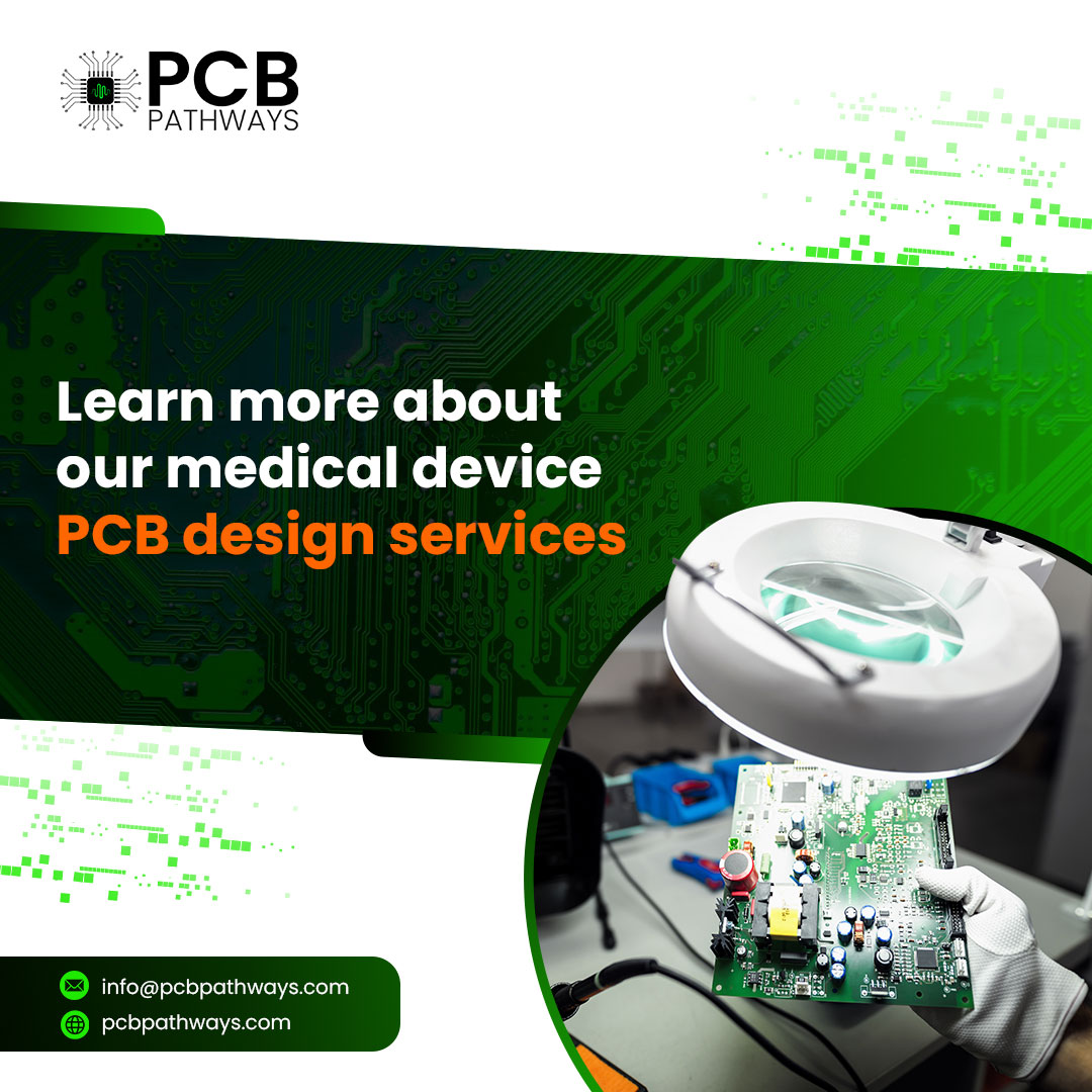 Ensuring patient safety and device functionality starts with a meticulously designed PCB. PCB Pathways partners with medical device companies for life-saving innovations. Learn more at pcbpathways.com 

#MedicalDevices #PCBDesign #Healthcare #PCBPathways