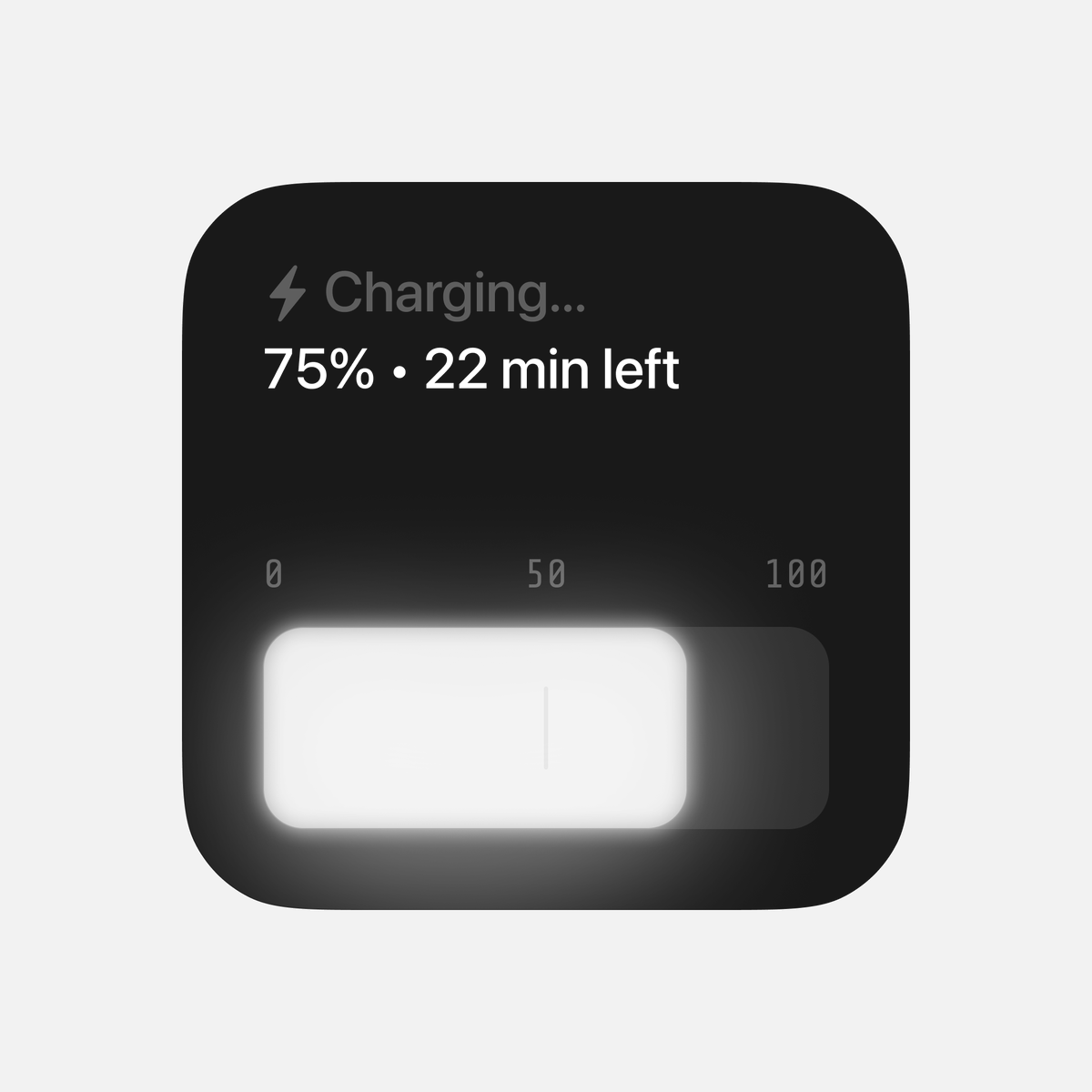 Charging widget