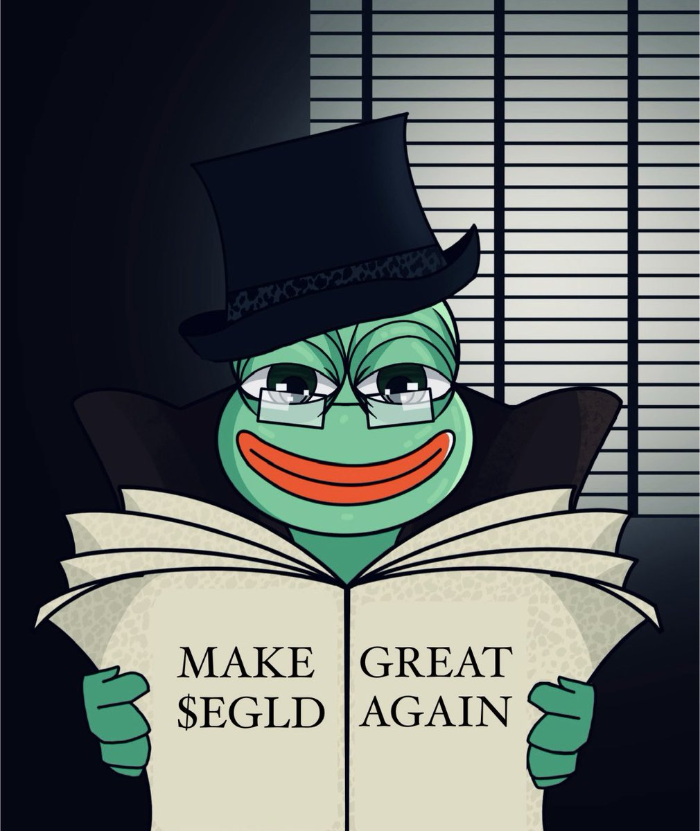xPEPEonMVX's tweet photo. “To be, or not to be - that is the question” 👀
Only with our help $EGLD can be great again!
$xPEPE soon on MVX🐸🚀 https://t.co/jdjm94CPcr