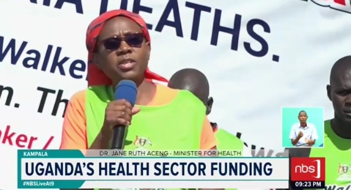 .@MinofHealthUG has called for swift action in finalizing the formulation of the National Health Insurance Policy, citing the urgent need for citizens to mobilize resources for their own healthcare needs. @MugenyiHenry_ #NBSLiveAt9 #NBSUpdates