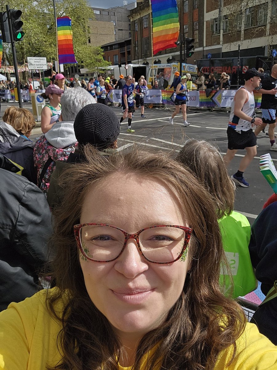 It has been a long and emotional day. Proud of all our #TeamSamaritans runners today. And proud of our amazing cheer volunteers, especially those who stuck it out with me to the bitter end to ensure every Team Samaritans runner - and many others - got the love they deserve 💚