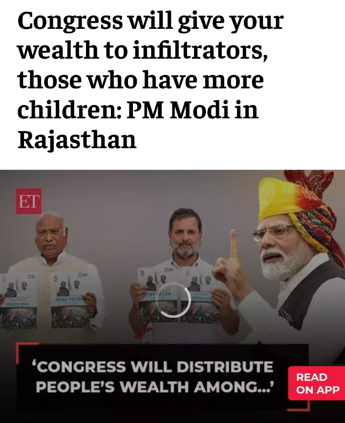 #Modi is 100% right and 0% #Islamophobic about the real meaning of redistribution of wealth. While Rahul Gandhi wants to do it openly, our laws already encourage redistribution of Hindu wealth to Muslims, and it is deeply related to #LoveJihad. Let me show you how. 1 If a Hindu