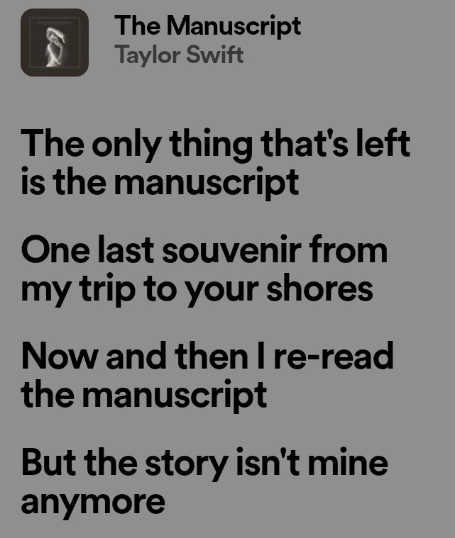 evermorespoet's tweet photo. Can we talk about how this is the most beautiful closing track https://t.co/hU524cTCOm
