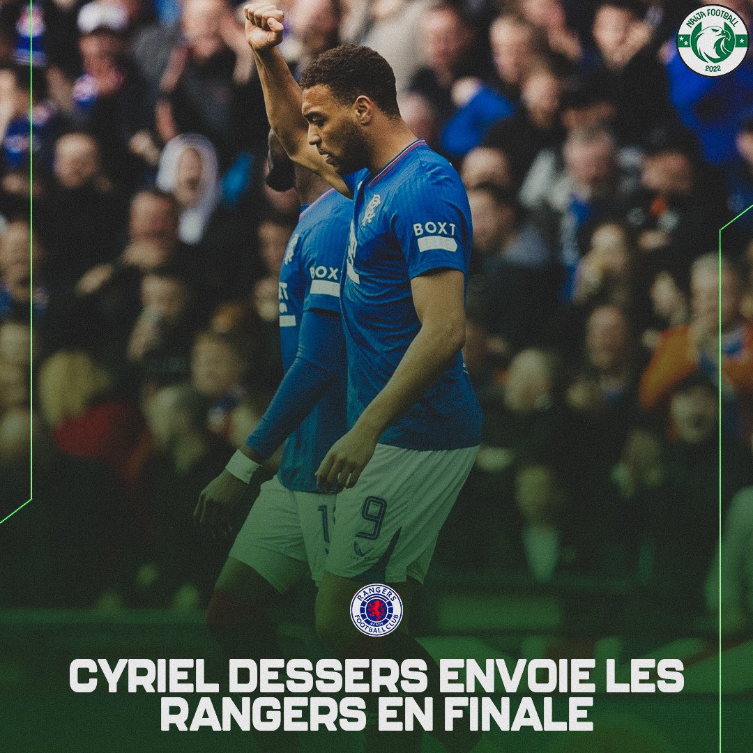 Grace à un doublé de Cyriel Dessers, les Glasgow Rangers se qualifient en finale de FA Cup ! ✨✅