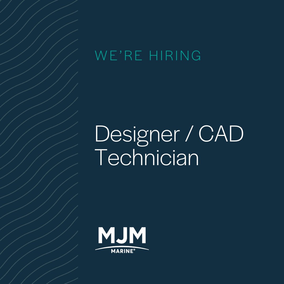 🌟 We're Hiring - Talented Designer/CAD Technician! 🌟
Are you passionate about transforming concepts into tangible designs? We're on the lookout for a dynamic Designer/CAD Technician to join our innovative team! 

mjmmarineltd.peoplehr.net/Pages/JobBoard…