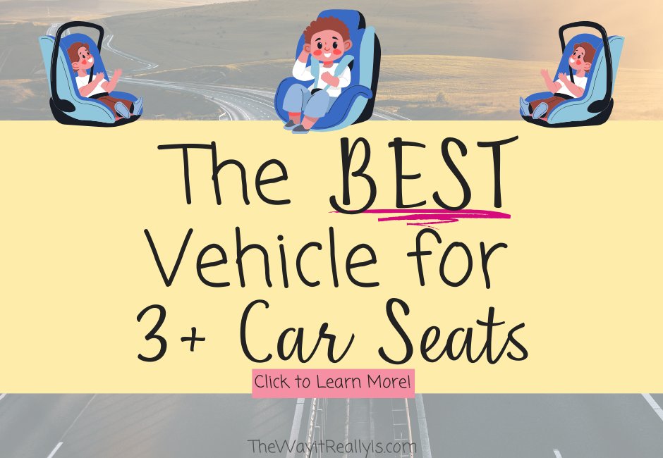 Are you on the market for a safe vehicle that will accommodate 3 car seats or more?! You've come to the right place! We did extensive research, are the results. 
thewayitreallyis.com/the-best-vehic…
#thewayitreallyis #twins #twinpregnancy #siblings #3carseats #momlife #minivan