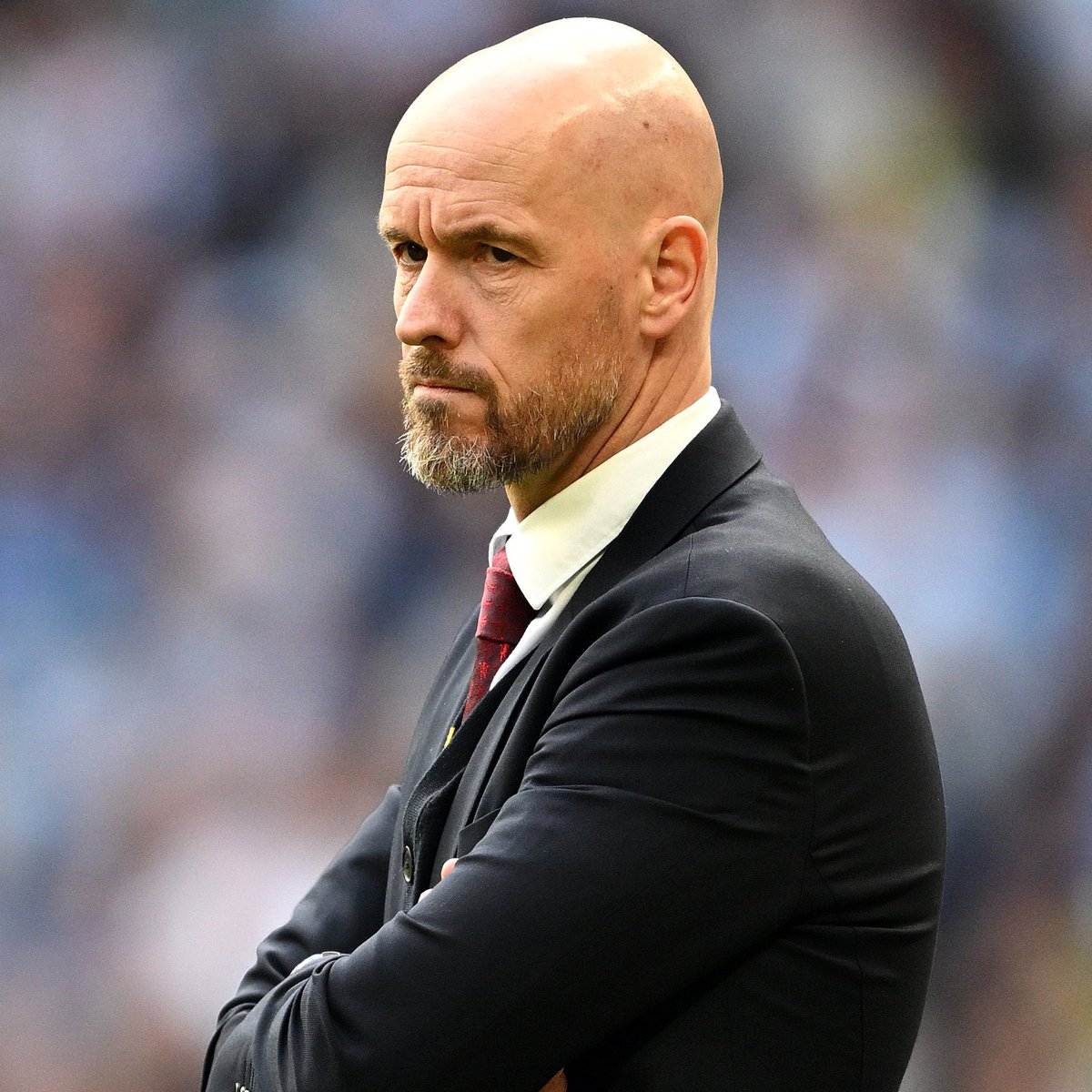 🚨🚨🎙️| Erik ten Hag on whether he's embarrassed by the win: “Mixed feelings, it’s clear, but it’s a huge achievement to make the FA Cup final twice in two years. But of course, when you are so in control, dominating the game and 3-0, we should bring it over the finish line.”