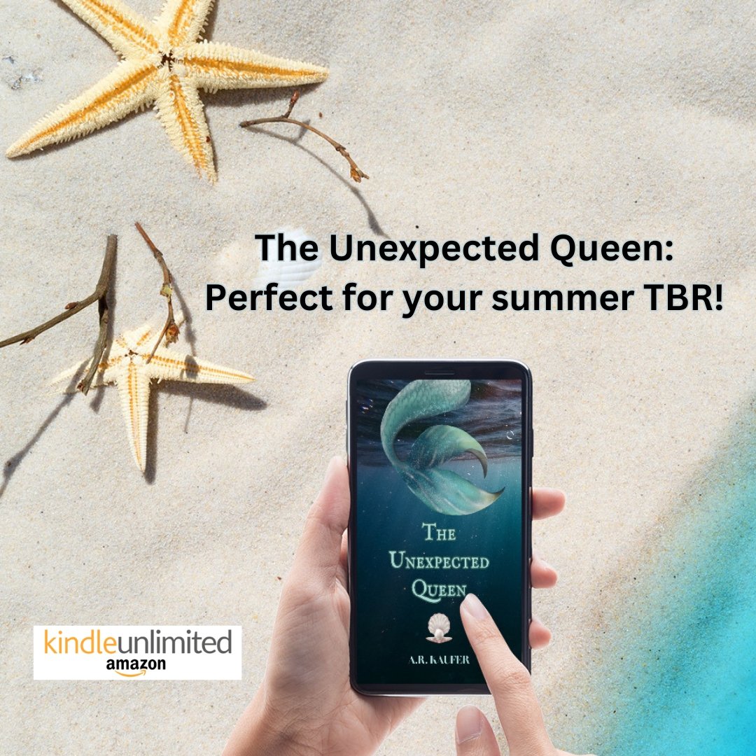 For #IndieApril The Unexpected Queen will be free on the Zon from April 22nd - April 25th! #KindleUnlimited #mermaid